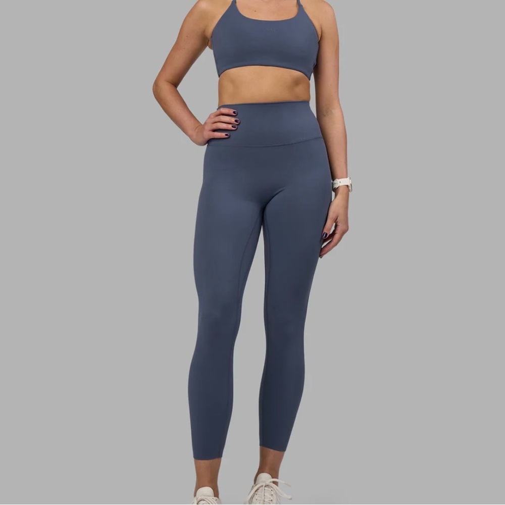 LSKD Fusion Ultra High 7/8 Legging Pockets - Night Shadow